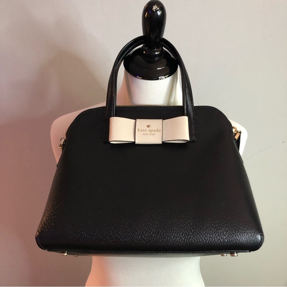 Kate Spade New York Maise Matthews Street Leather Satchel Handbag - Picture 4 of 12